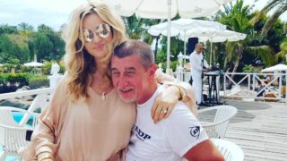 Monika a manžel Andrej Babiš.