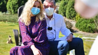 Andrej Babiš s manželkou.