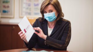 Ministryně financí Alena Schillerová