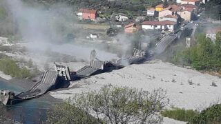 Most v Itálii se zřítil