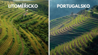 Velké Žeroseky - vinařské údolí řeky Douro