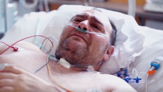 Pražský taxikář s koronavirem promluvil (reprofoto Všeobecná fakultní nemocnice v Praze - VFN)