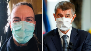 Ivan Bartoš (Piráti) a Andrej Babiš (ANO)