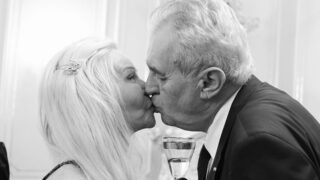 Miloš Zeman s Jitkou Frantovou Pelikánovou.