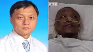 Čínští lékaři po nákaze koronaviru ztmavli