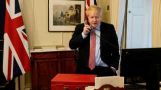 Premiér Boris Johnson