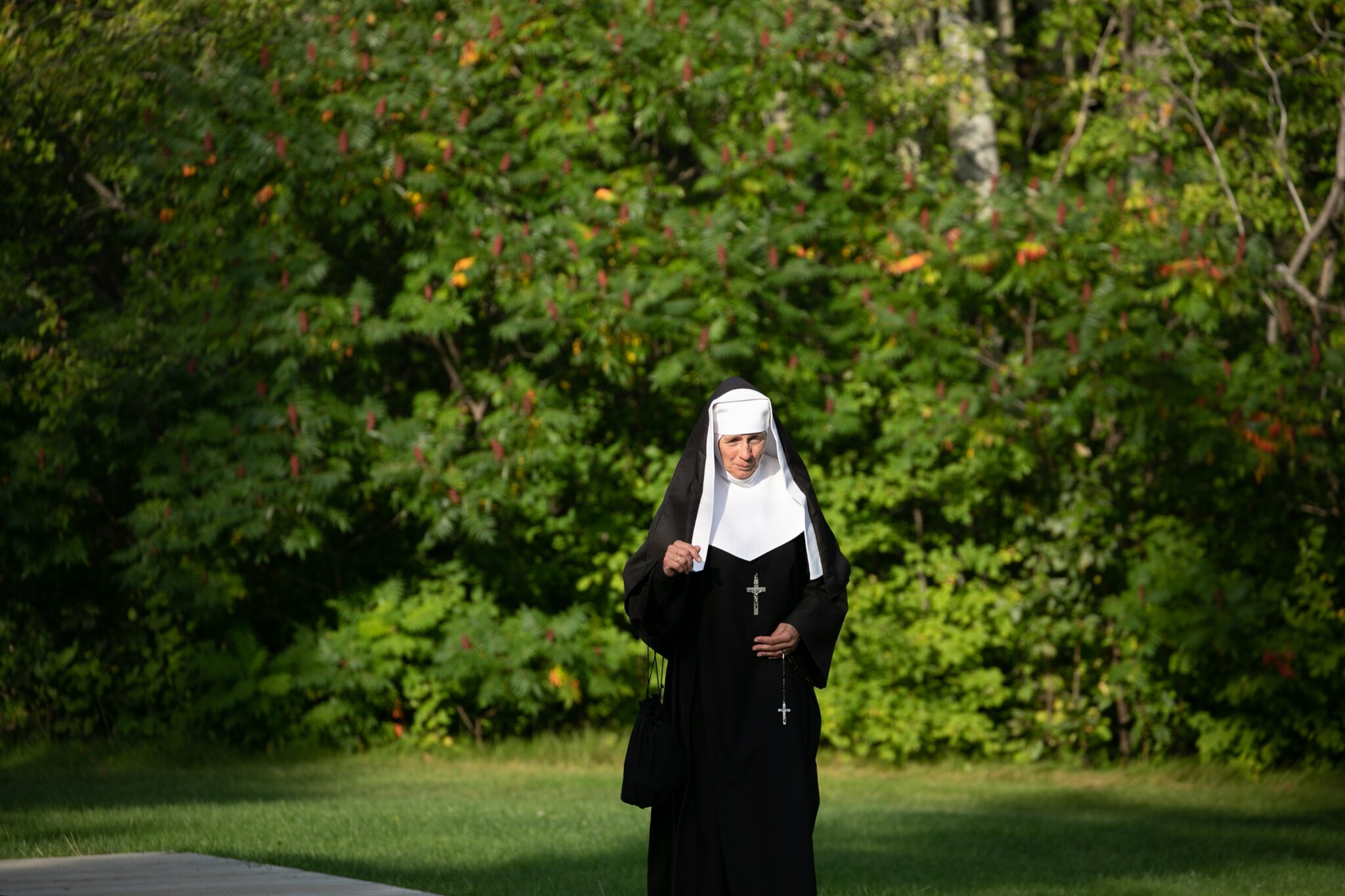 nun-walking-near-trees-2447958 | zivot.vcesku.cz