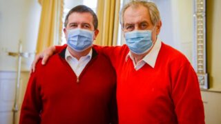 Vicepremiér Hamáček s prezidentem Zemanem