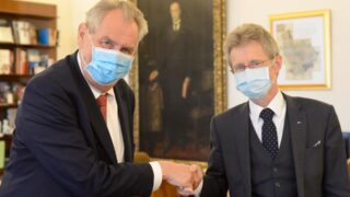 Miloš Zeman a Miloš Vystrčil