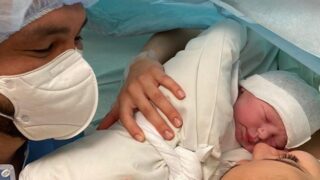 Monika Bagárová porodila krásnou dceru.