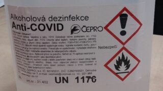Dezinfekce, kterou vypila seniorka