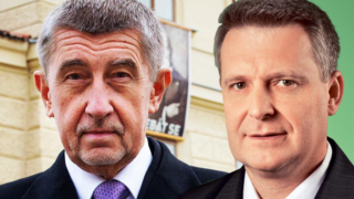 Andrej Babiš a Stanislav Grospič