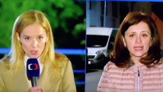 Jermanová při rozhovoru s Witowskou na ČT24