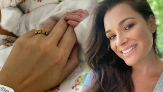 Alena Šeredová porodila