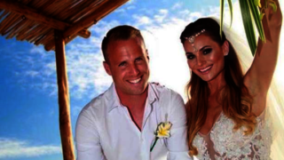 David Limberský s manželkou Lenkou