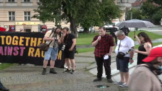 Protest na Kárově.