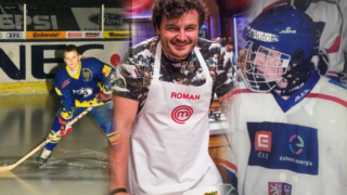 Jde mu to s hokejkou i vařečkou...