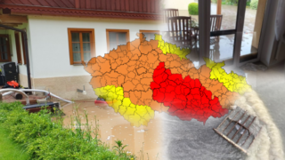 Bouřky se přehnaly přes Česko.