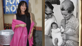 Tereza Brodská na vzácném snímku s rodiči.