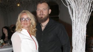 Vendula se svým mužem Josefem.