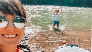 Ewa si vyrazila na dovolenou do Polska.