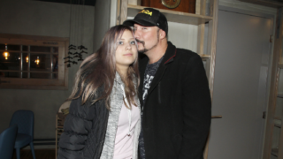 Bohuš Matuš a jeho partnerka.