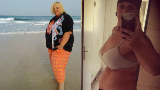 Sanny dokázala zhubnout téměř 100 kilogramů.