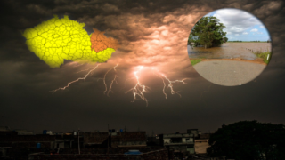 Česko zasáhnou bouřky i v pondělí.