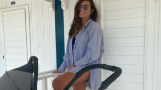 Alena ukázala skvostnou postavu.