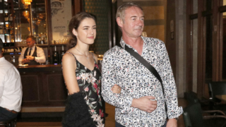 Herec Jiří Dvořák s dcerou Annou.