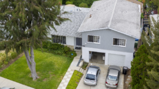 Dům, ve kterém Meghan vyrůstala.