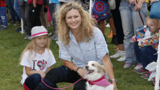 Kateřina se svou rozkošnou dcerou.