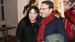 Dáda Patrasová s přítelem Vitem.