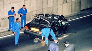 Archivní záběry nehody, při níž zemřela princezna Diana