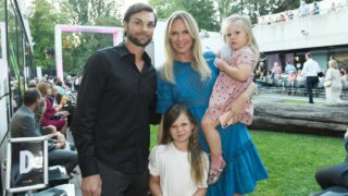 Diana se svou milovanou rodinou.