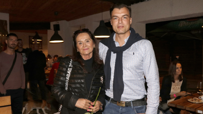 Hana Gregorová se svým partnerem