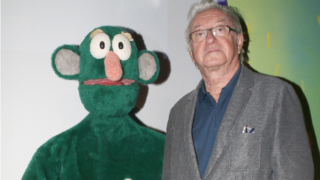 Jiří Lábus a jeho plyšový kamarád