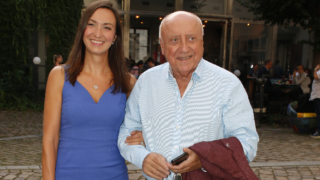 Felix se svou partnerkou Lucií