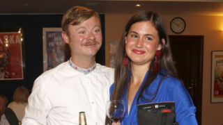 Filip Kaňkovský s přítelkyní