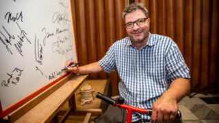 Moderátor Michal Jančařík