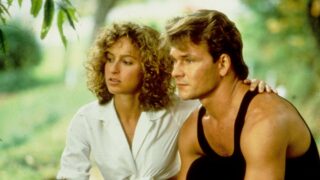 Herečka Jennifer Greyová a Patrick Swayze