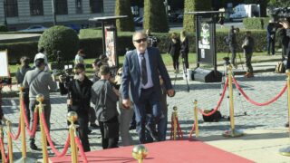 Herec Viktor Preiss se přišel rozloučit s Jiřím Menzelem.