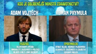 Adam Vojtěch a Roman Prymula