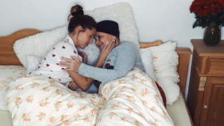 Tereza s maminkou Miladou