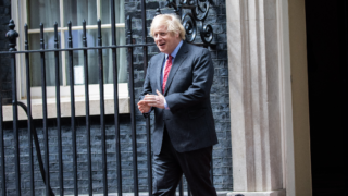 Premiér Boris Johnson