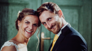 Novomanželé Petra a René