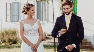 Novomanželé Petra a René