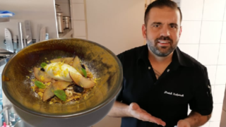 Radek Kašpárek připravil luxusní dezert