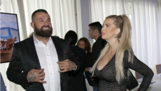 Karlos Vémola s parnerkou Lelou Ceterovou