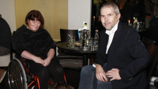 Marek Eben se svou milovanou manželkou